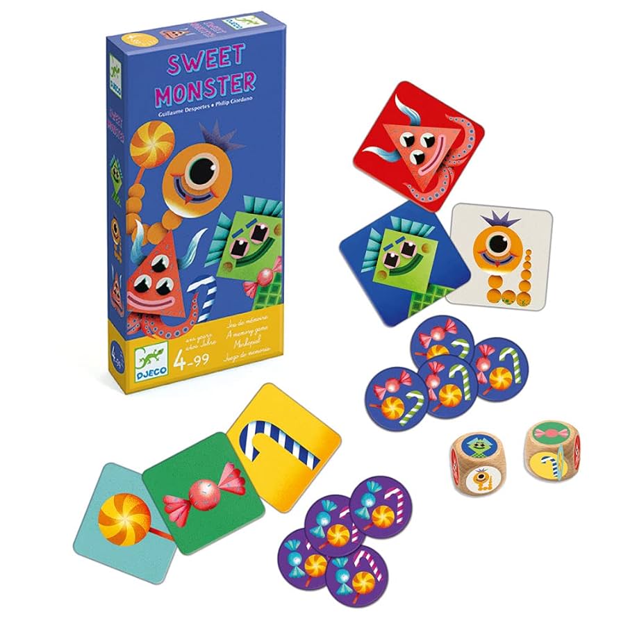 DJECO ゲーム Batasaurus memory card game – Comme des Pirates